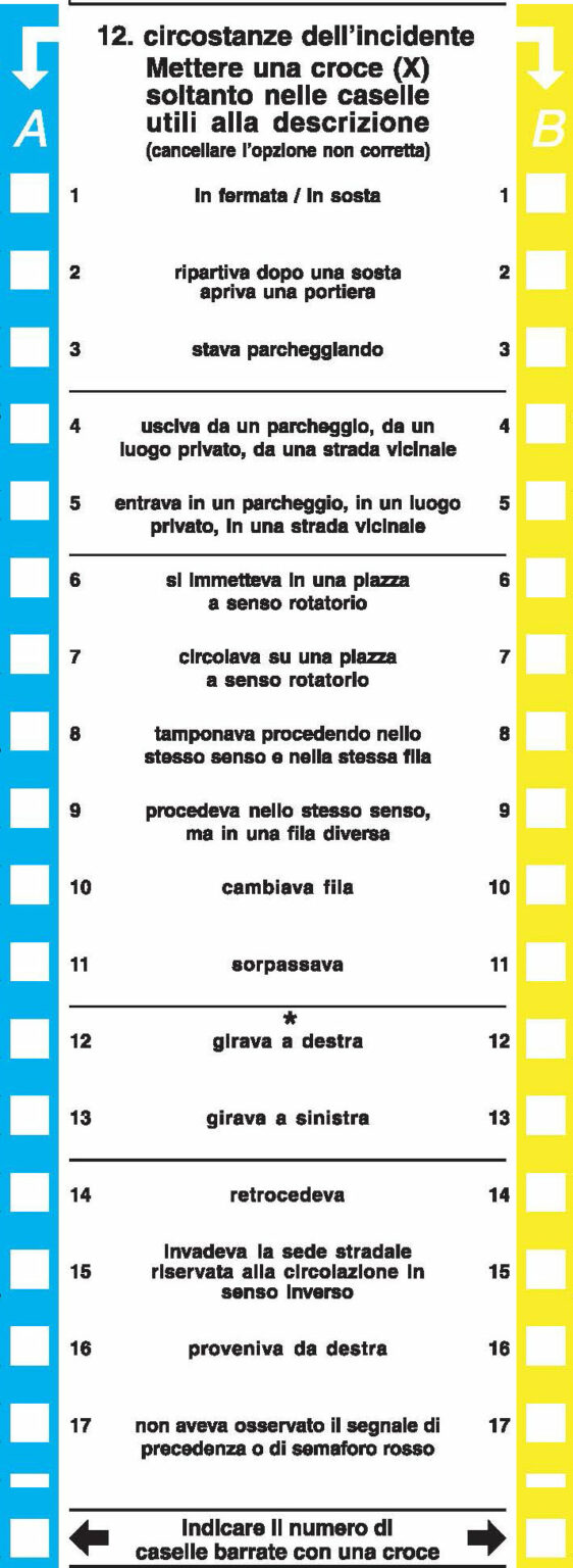 Italian Modulo Cai Document.pdf Come compilare un modulo CAI | Acilia Unipol