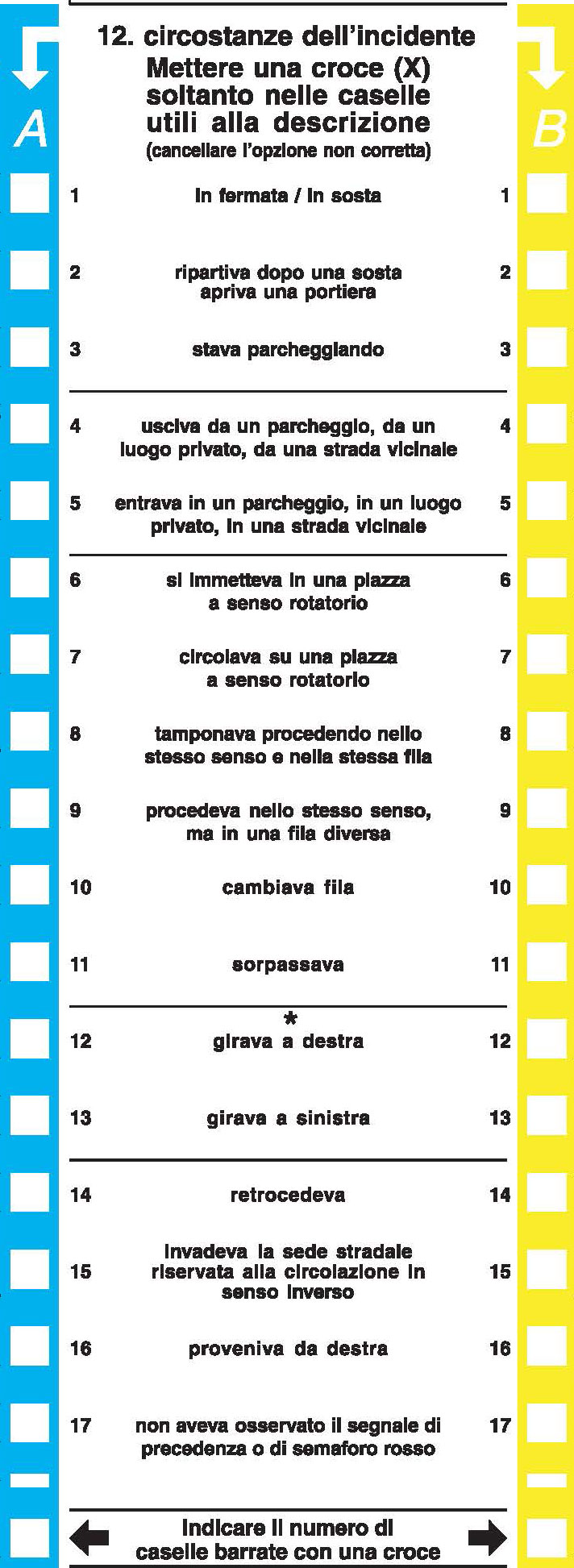Italian Modulo Cai Document.pdf Come compilare un modulo CAI | Acilia Unipol